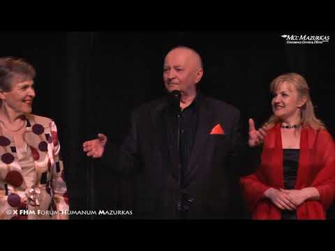 X Forum Humanum Mazurkas - Bohdan Łazuka -"W siną dal..." i finalny mega tort