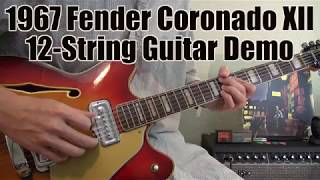 Video thumbnail for 1967 Fender Coronado XII 12 String Guitar Demo by RockMusicReviews