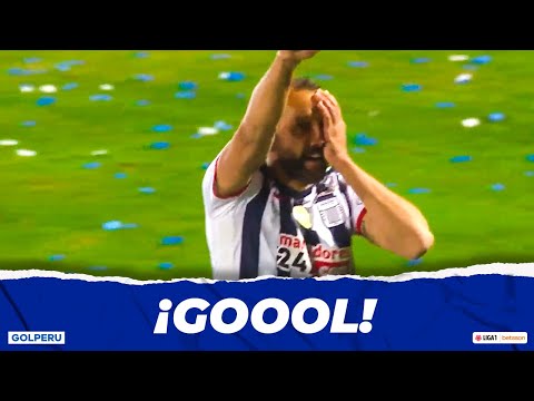 Liga1 Betsson: Hernán Barcos anotó así el Alianza Lima 2-0 FBC Melgar
