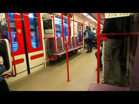 Metro 81-71M | B: Stodůlky - Hůrka | Praha | 4K