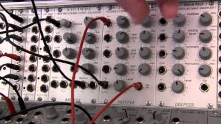 Video thumbnail for Doepfer A137-2 VC Wave Multiplier II Audio Processing/Scope Views Pt. 2A by Raul's World of Synths