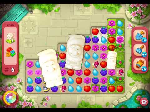 GardenScapes Level 9825 no boosters