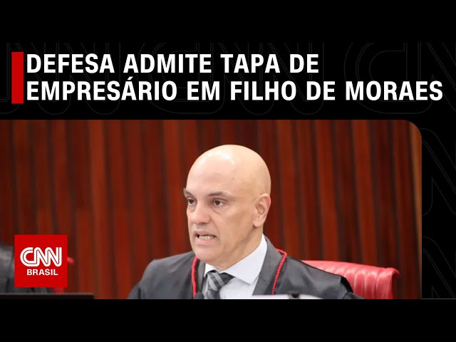 Defesa admite tapa de empresário em filho de Moraes | CNN 360°