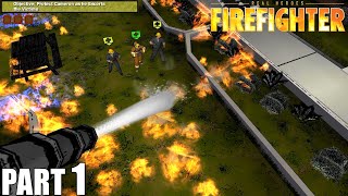 Real Heroes: Firefighter HD Walkthrough Gameplay Part 1 - Industrial Park / PC