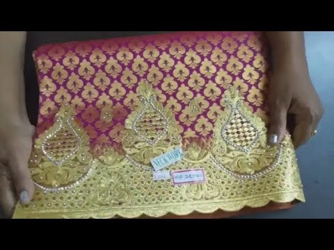 Beautiful Embroidery Hip Designer Silk Sarees Collections