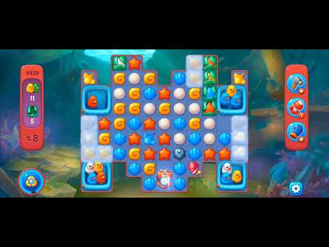 Fishdom Hard Level 9429 (No Boosters) @choraelmin