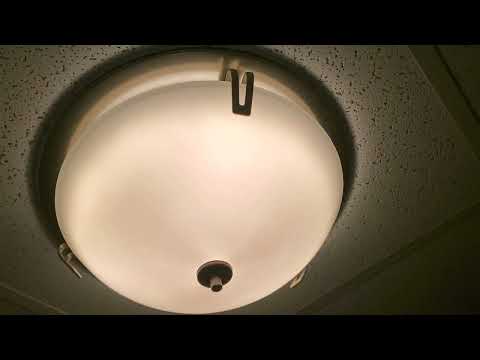 Broan Nutone Invent Series Fan with Decorative Light