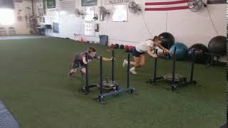 Athlete Sled + Change of Direction