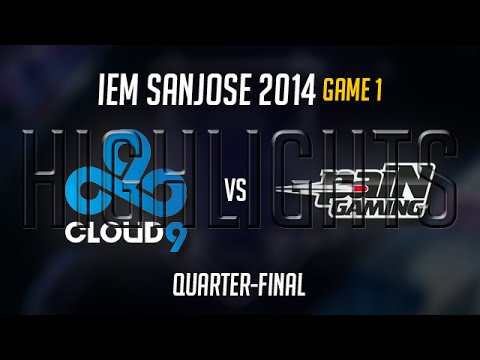 Cloud 9 vs Pain Gaming Highlights Game 1 | IEM San Jose 2014 Quarter-Final | C9 vs PG G1