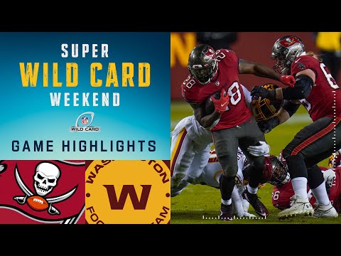 Buccaneers vs. Washington Football Team Super Wild Card Weekend Highlights | NFL 2020 Playoffs