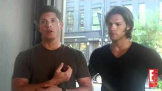 Supernatural On Set - Jensen & Jared Part 3