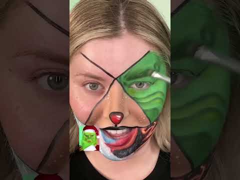 Paulas Christmas Makeup Mix 🔄🎄😍 Welcher Look war am besten?? Cr: @Timo Walter