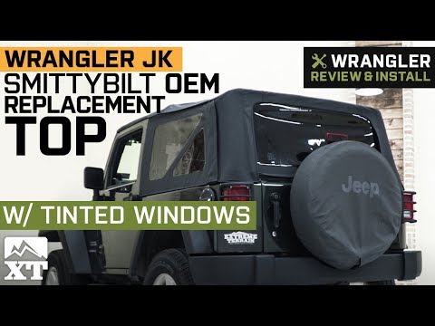 Jeep Wrangler JK Smittybilt OEM Replacement Top w/ Tint (2010-2018 2 Door) Review & Install