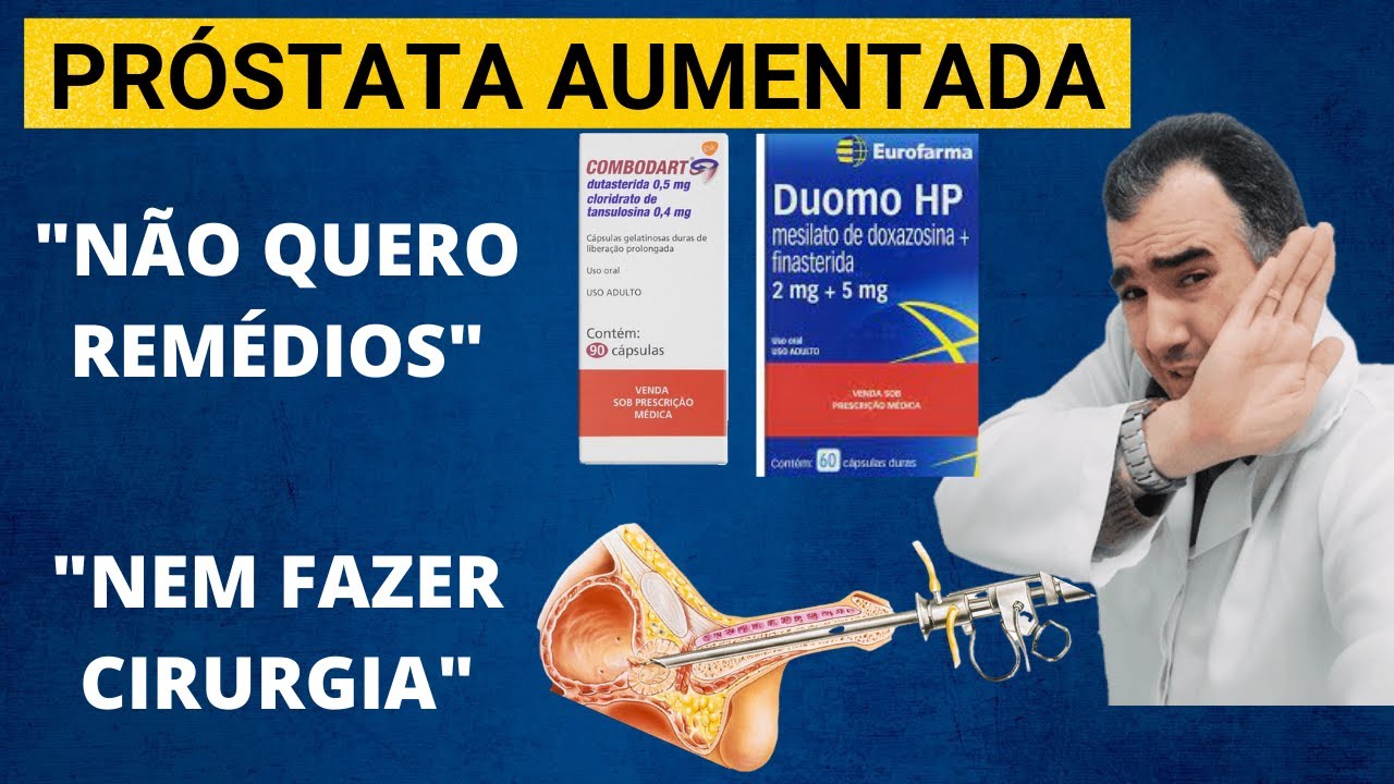 PRÓSTATA AUMENTADA: melhore sua vida sem cirurgias ou uso de medicamentos!!!