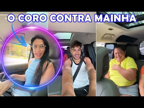 Alvaro Xaro passando o dia com a mainha e puxando um coro contra ela | Stories do Alvaro
