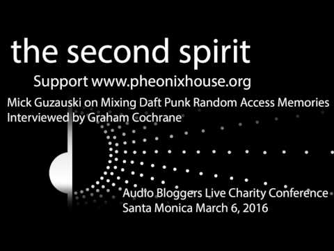 Grammy Winner Mick Guzauski Talks Recording Gear for Daft Punk Garham Cochrane-Support Phoenix House