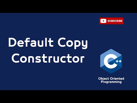 15 The default copy constructor in c Object Oriented Programming OOP ...