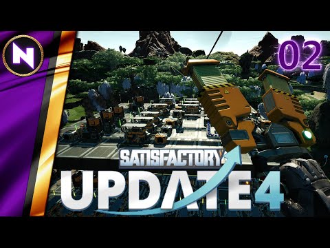 Highs🔺 and Lows🔻 of the new ZIP LINES | #2 | Satisfactory Update 4 | Lets Play/Walkthrough