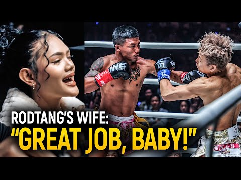 Rodtang's Wife Went CRAZY During Rodtang vs. Takeru 😱