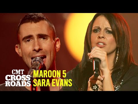 Maroon 5 & Sara Evans Perform 'Won't Go Home Without You' | CMT Crossroads