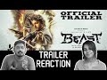 Beast Trailer Reaction by @UnniVlogs & @ViyaMallakara | Unni & Viya