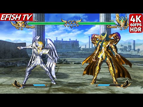Cygnus Hyoga God Cloth vs Aquarius Camus God Cloth (Hardest AI) - Saint Seiya: Soldiers' Soul