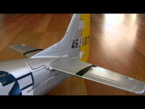 Dynam 1200mm P-51D Mustang Overview