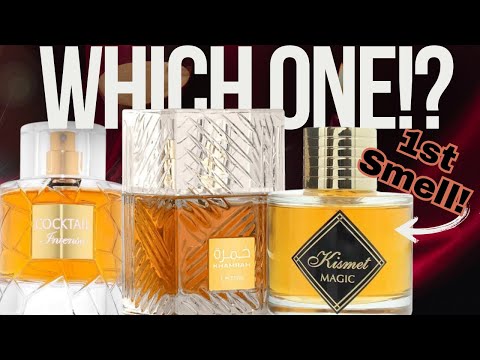 Cocktail Intense Fragrance World vs Lattafa Khamrah vs Kismet Magic (Best Angles Share Clone)