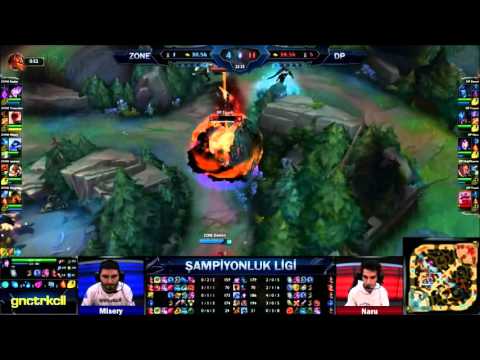 Zone Zergsting Nautilus VS DP Touch Braum Özet 2015 Şampiyonluk Ligi H5G1