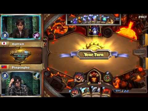 2016《爐石戰記》亞太區冬季冠軍賽 Day2 Mattun vs Pinpingho (Group B)