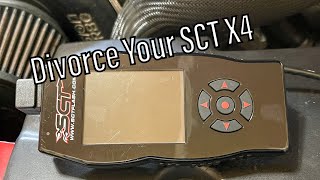 How to Un-Marry Your Sn95 New Edge Mustang SCT X4