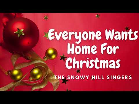 Everyone Wants Home For Christmas - The Snowy Hill Singers | 🎵 Jazz Music | 💓 96 BPM