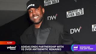Adidas cuts ties with Kanye West over antisemitic remarks
