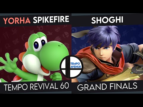 Tempo Revival 60 - Shoghi (Ike) Vs. Spikefire (Yoshi) - Grand Finals - Smash Ultimate