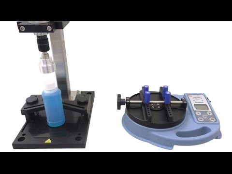 How to use a Bottle Cap Torque Tester to Calibrate a Capping Machine
