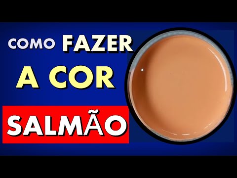 How to Make Salmon Color, Part 2 - Color Mixing