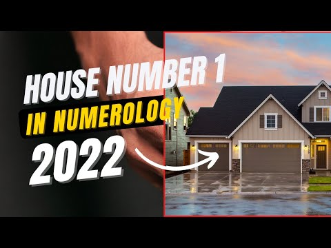 What does House Number 1 Mean in Numerology? | house number 1 numerology 2022 | Numerology