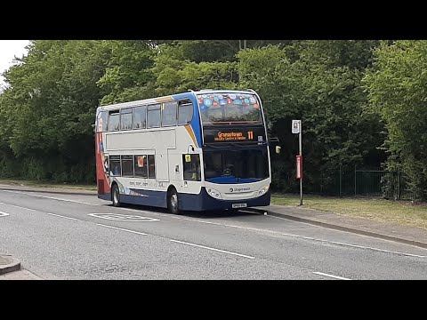*Very Rare* Stagecoach double-decker serving route 10/11