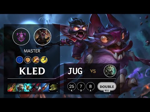 Kled Jungle vs Rengar - EUW Master Patch 10.14