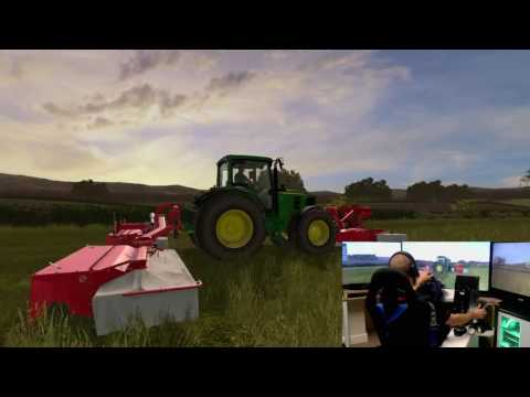 farming simulator 17 Drumard Farm new mowing setup