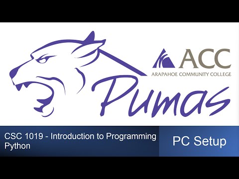 Acc 1019 Python Install Setup Program Debug