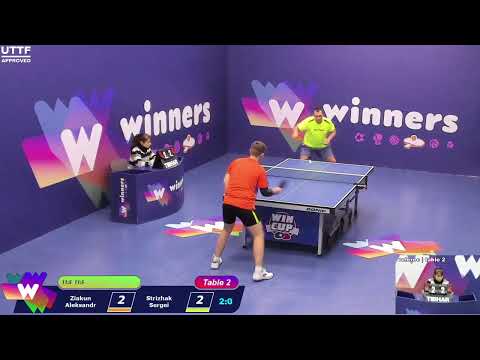 WINners CUP table 2  20.01  Ziakun Aleksandr - Strizhak Sergei   18:30