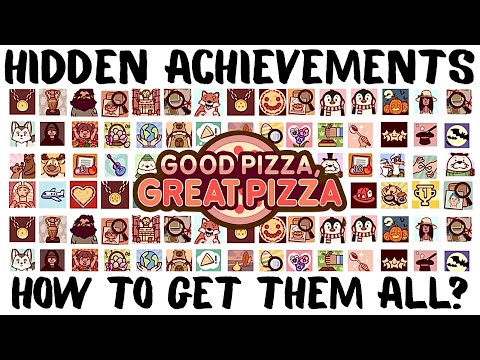 Get All Hidden Achievements | How to Get Them? – Voiceover | Guide | Good Pizza Great Pizza Tutorial