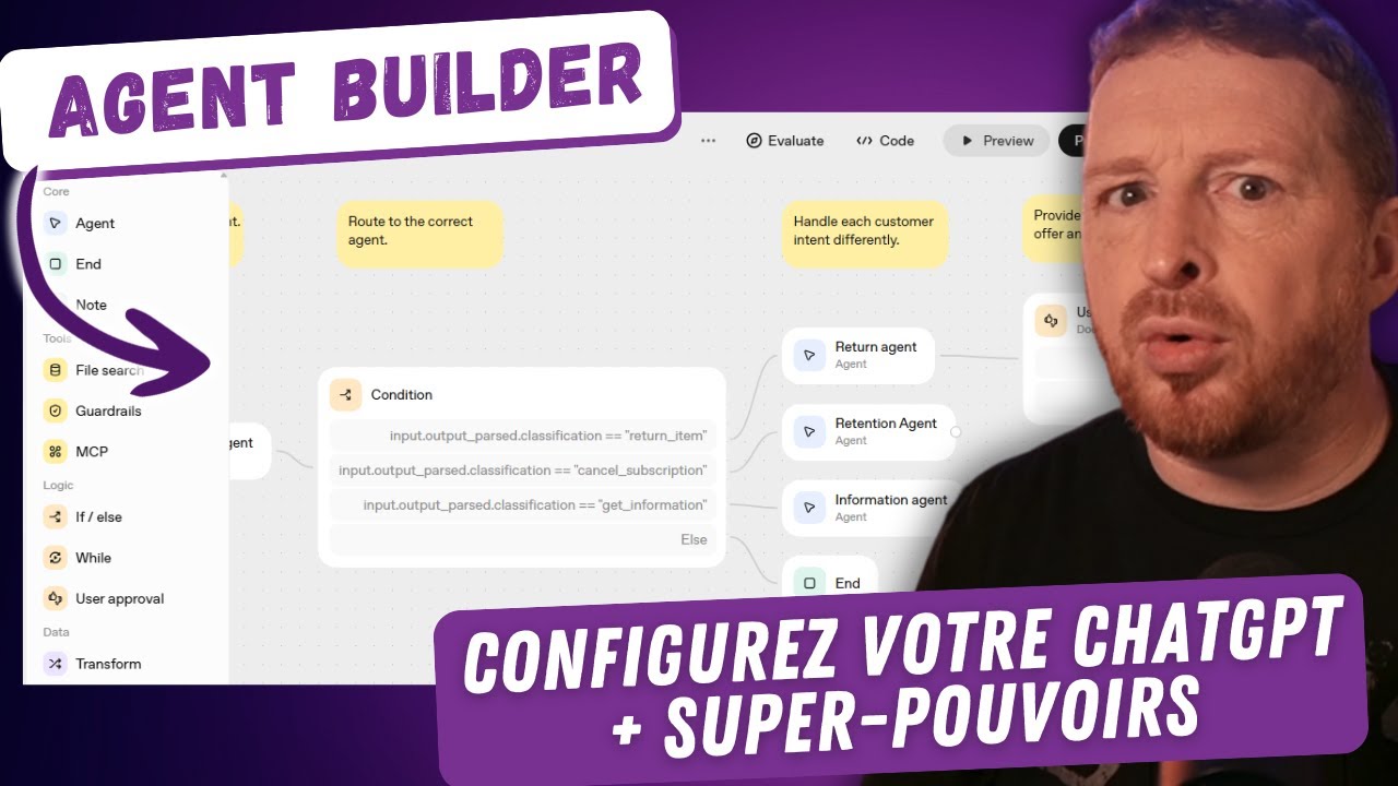 Agent Builder OpenAI - Vidéo