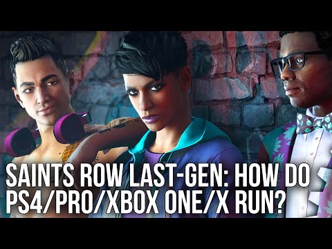 Saints Row PS4/Pro vs Xbox One/X Tested: Can Last-Gen Consoles Cope?