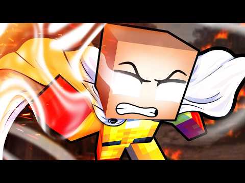 REBORN as ONE PUNCH MAN in Minecraft!