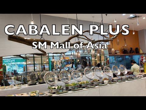 [4K] CABALEN PLUS - Weekday Lunch Buffet | Food Tour | SM Mall of Asia