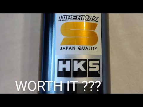 Lexus isf hks hipermax s coilovers install , comparison , ride quality review