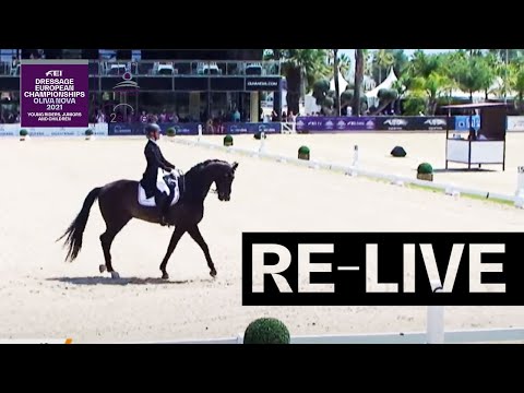RE-LIVE | Dressage Team Test Part 2 - Juniors | FEI Dressage European Championship 2021