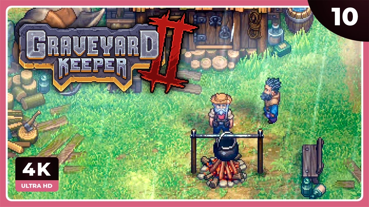 GK #10 | EL BOSQUE | GRAVEYARD KEEPER 2 Gameplay Español